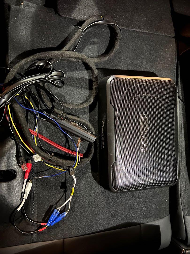 Pioneer underseat active subwoofer TSWX130DA, Audio, Other Audio Equipment on Carousell