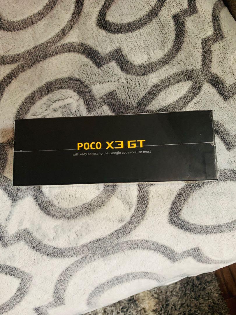 Poco X3 GT 128GB (Category: Xiaomi) located in Silang. Submitted by elleeedc (Listing ID 1145260713, Image 2). Description: For sale!!! Poco X3 GT Cloud White 128GB ROM 8GB RAM SEALED BRANDNEW PM.