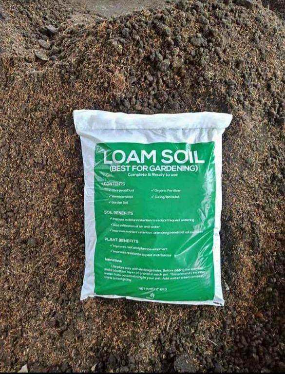 Premium Loam Soil Mix and Ready to Use), Furniture & Home