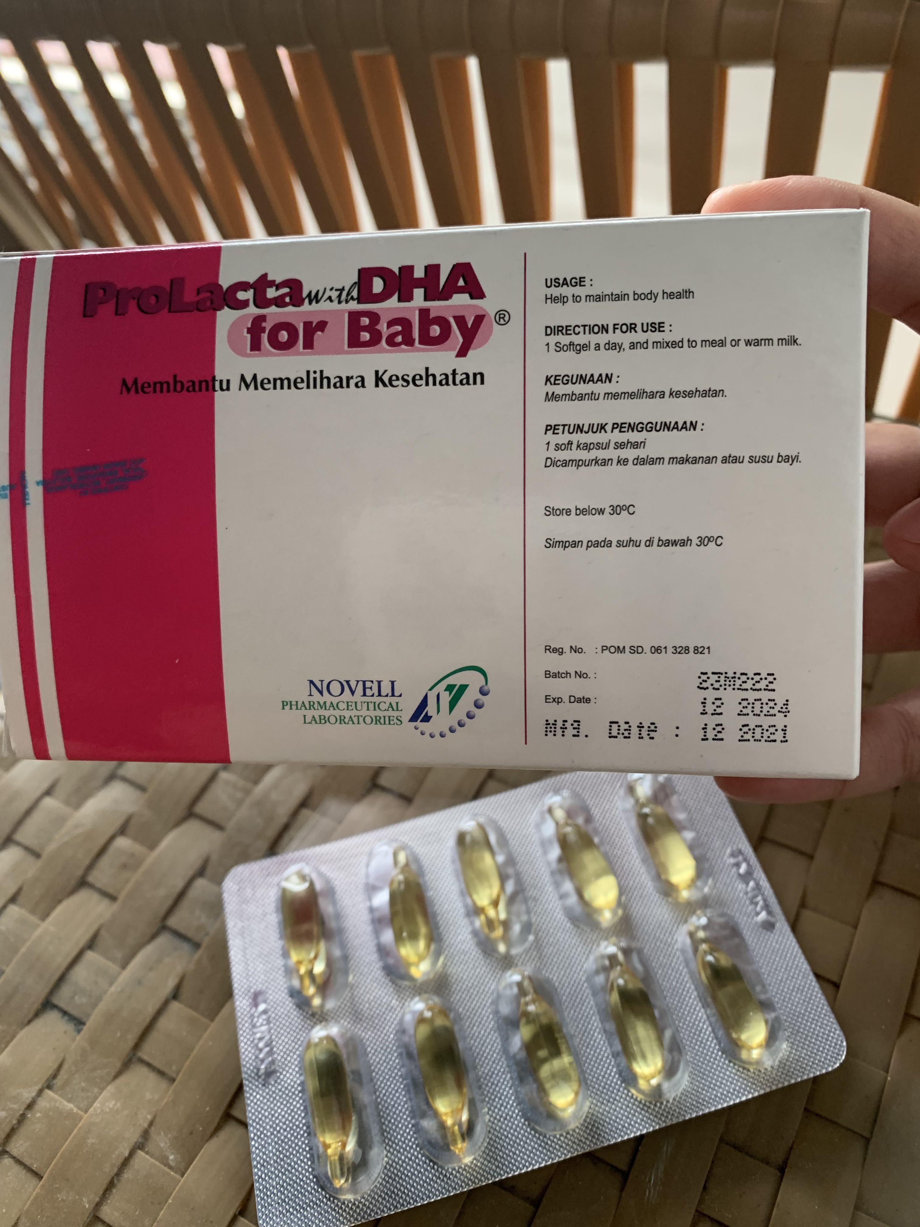 Prolacta with DHA for baby