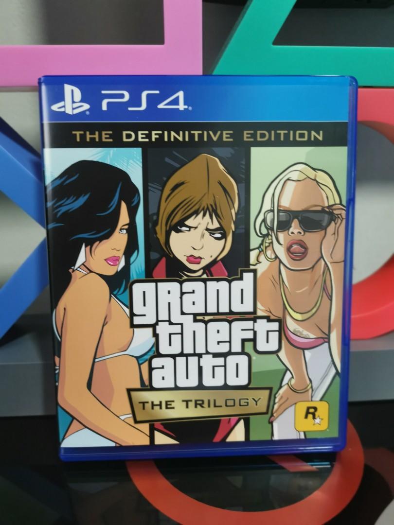 PS4 GTA Trilogy The Definitive Edition, Video Gaming, Video Games,  PlayStation on Carousell