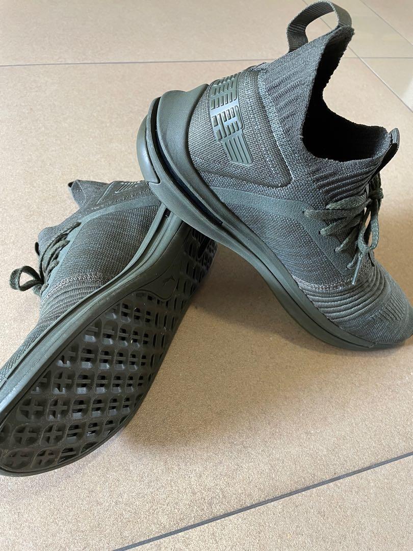 Puma military green clearance shoes