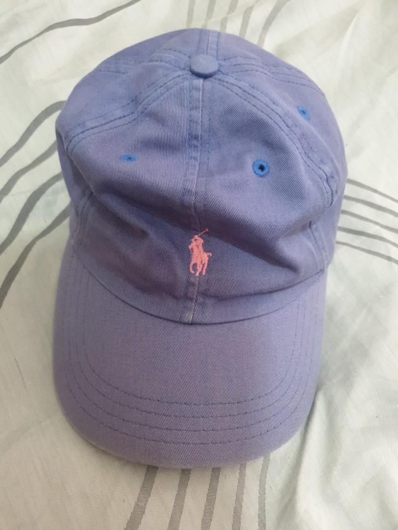 polo ralph lauren cap purple