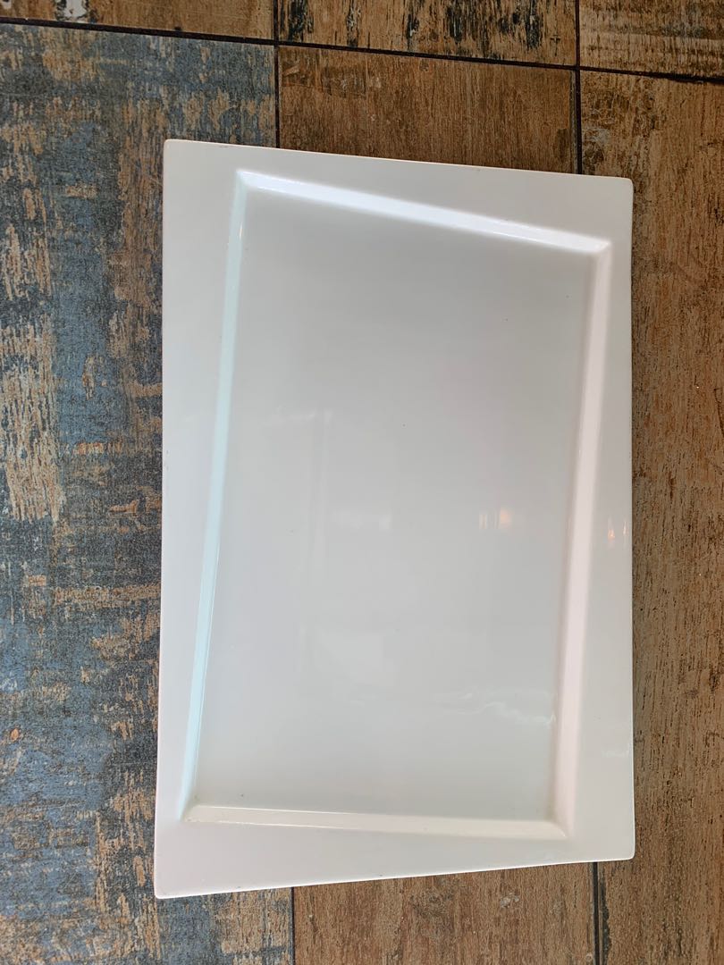 Rectangular plate, Furniture & Home Living, Kitchenware & Tableware ...