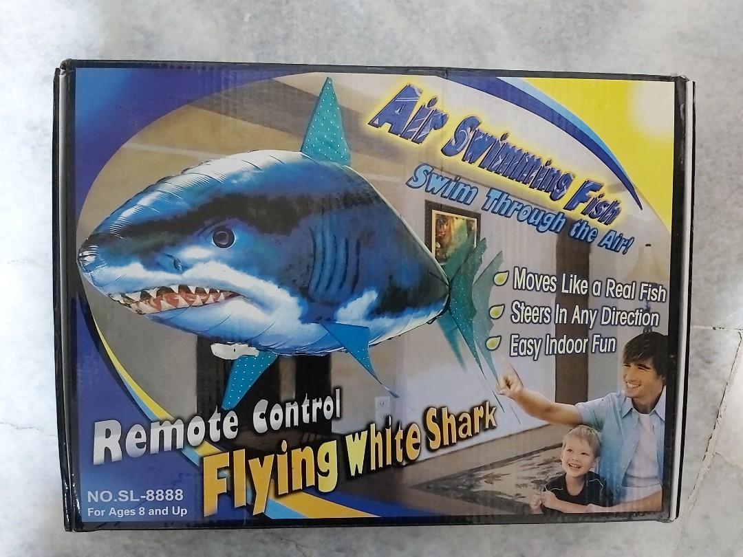 Remote control Flying Shark, Hobbies & Toys, Toys & Games on Carousell