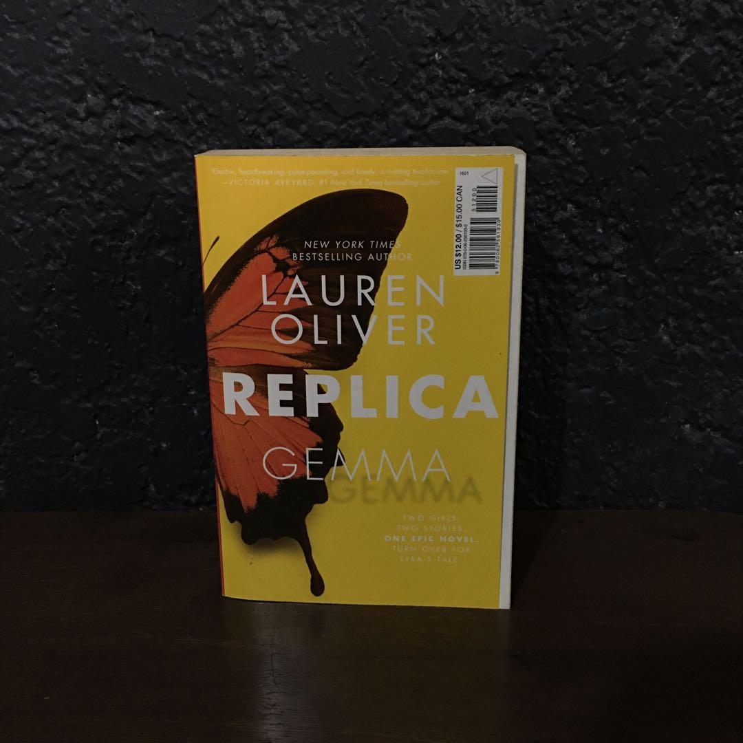 Replica By Lauren Oliver Hobbies Toys Books Magazines Fiction Non Fiction On Carousell