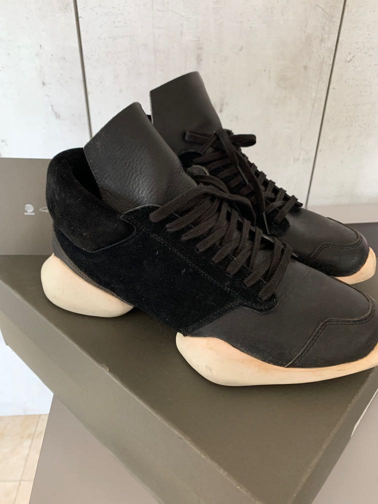 Rick Owens X Adidas Tech Runner, Men's Fashion, Sneakers on Carousell