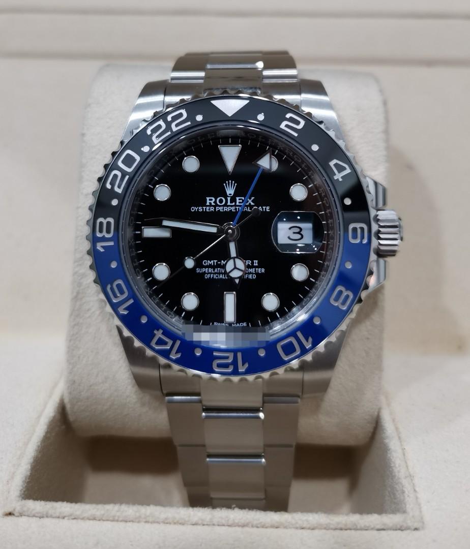 Rolex Gmt master batman 116710BLNR, Luxury, Watches on Carousell