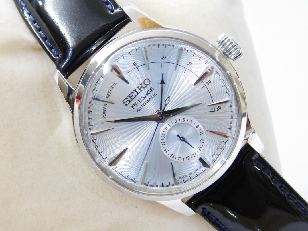 Seiko Presage Ice Blue Power Reserve. SSA343J1 Men s Fashion