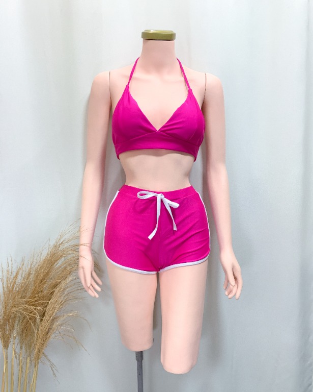 Pink bikini shorts on sale