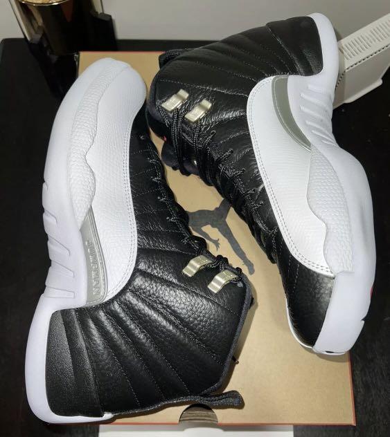Size US 10 Air Jordan 12 Playoffs Black 