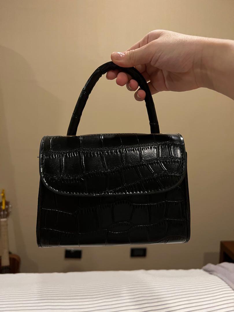 Tiny best sale black handbag