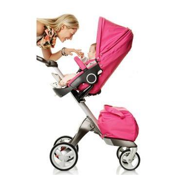 Stokke Xplory Limited Pink Stroller Babies Kids Going Out