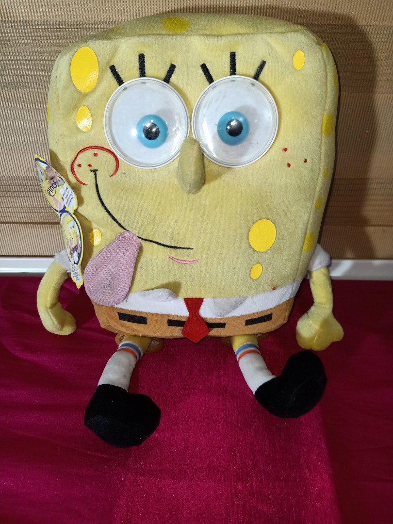 talking spongebob plush