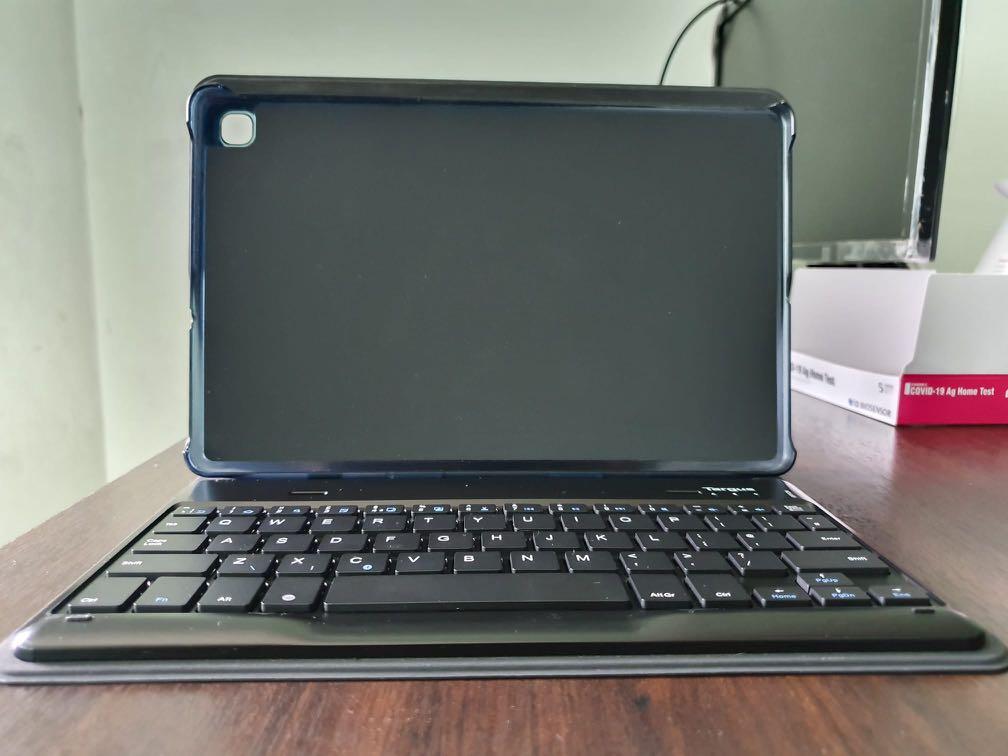TARGUS Slim Keyboard Cover for Samsung Galaxy Tab S6 Lite, Mobile
