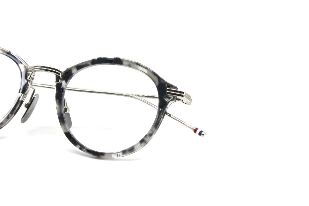 THOM BROWNE TBX-908-03 , GREY TORTOISE , SIZE: 49
