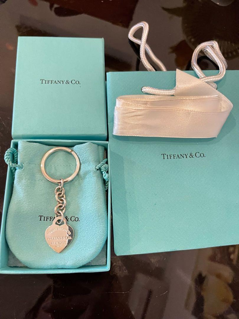 Tiffany heart tag key ring Women s Fashion Jewelry Organisers