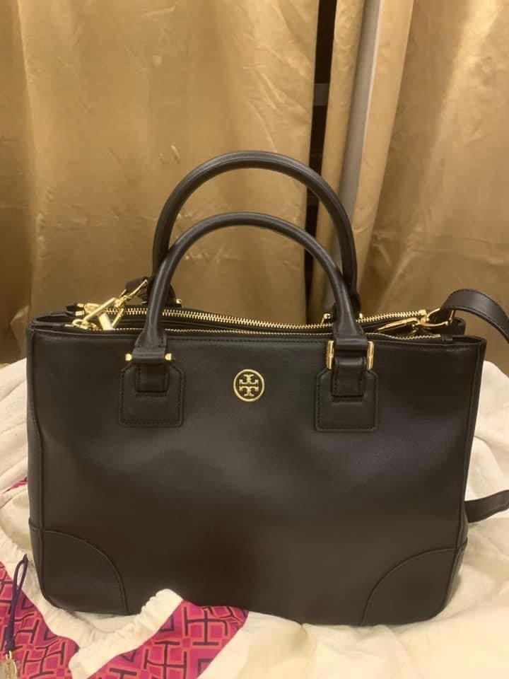 Authentic Tory Burch Robinson Tote 2 way handbag shoulder bag, Luxury, Bags  & Wallets on Carousell