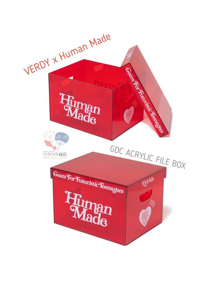 HUMAN MADE GDC ACRYLIC FILE BOX Fea9A-m68647973467 - 小物