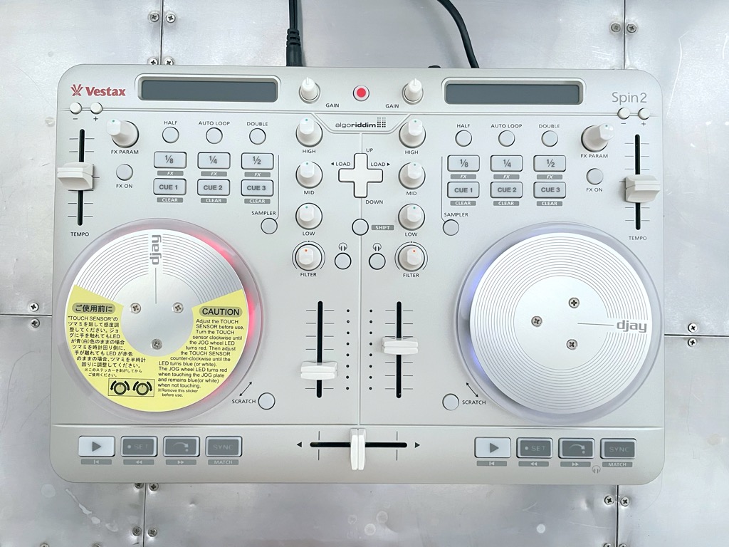 【良品】Vestax DJコントローラー スピン algoriddim djay Vestax Spin2 For djay - Review & Video - Digital DJ Tips
