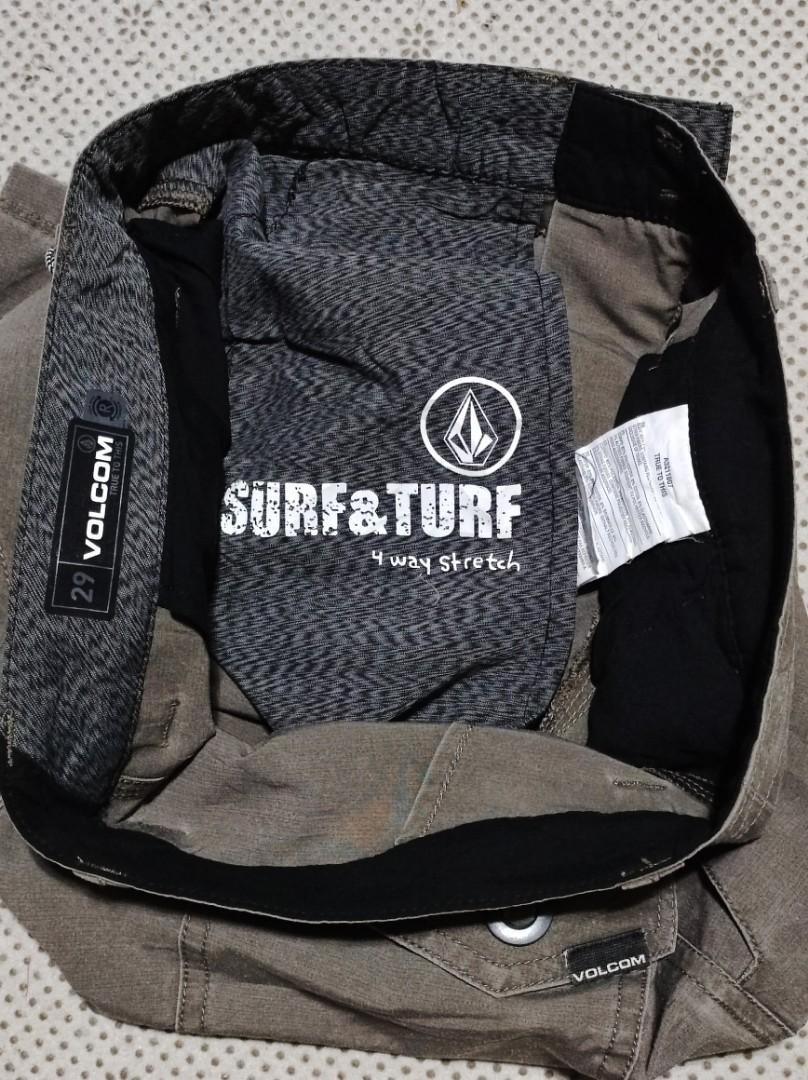 Volcom surf and turf 4 way stretch shorts cheap