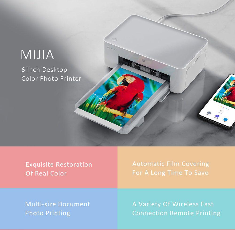 Xiaomi Mijia Photo Printer original (Category: Printers, Scanners & Copiers) located in Manila. Submitted by carlalalala35 (Listing ID 1145388049, Image 3). Description: If interested I can send picture printed from the printer. Rfs: i would like to upgrade to 1s Xiaomi Mijia Photo printer Original 6 inch Color Photo Printer Ultra High Resolution 300 x 300dpi printer Specifications: – Material: ABS – Power Input: 100 – 240V – 50 / 60Hz, 1.0A – Po