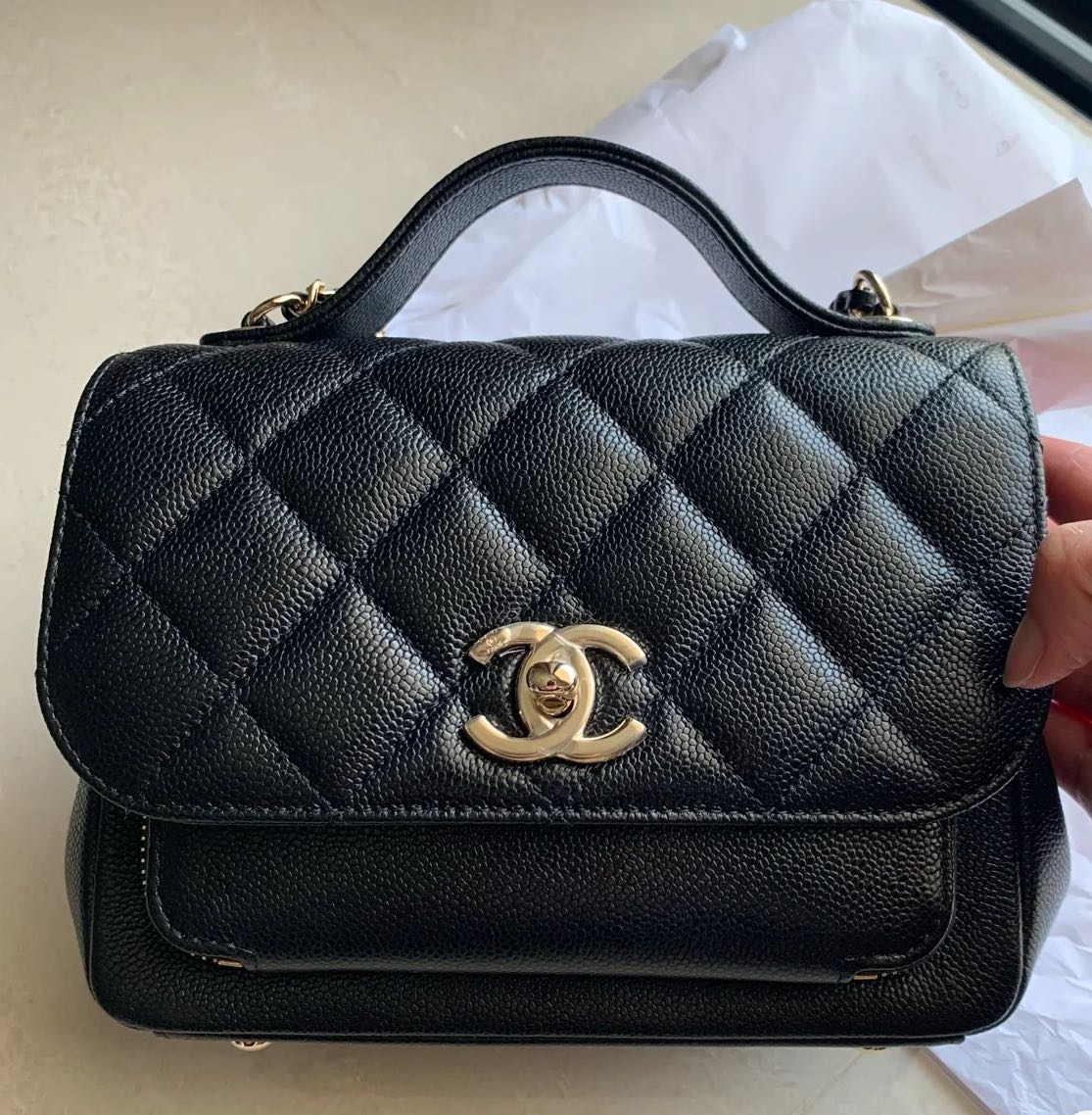 22P Chanel Business Affinity Small, Luxury, Bags & Wallets on Carousell