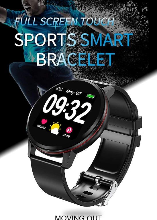 90 OFF S01 Bluetooth Smart Watch Activity Fitness Tracker Blood Pressure Heart Rate Monitor Fashion Smartwatch for iOS Android Black Mobile Phones Gadgets Wearables Smart Watches on Carousell