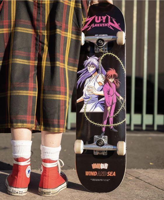 幽遊白書 WIND AND SEA スケートボード REIGAN 【公式通販】