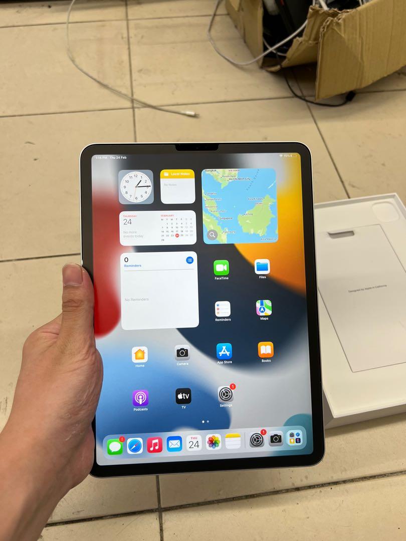 DEMO ] Ipad Pro M1 11 128GB WIFI ZP (FULL SET WITH BOX), Mobile