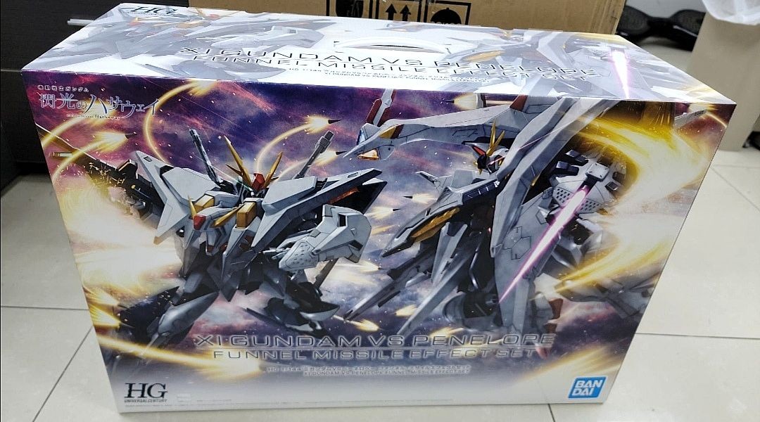 HG XIGUNDAM VS PENILEORE セット新品未使用 萬代HG 1/144 閃光之XI GUNDAM VS PENELOPE 高達VS 潘娜洛普