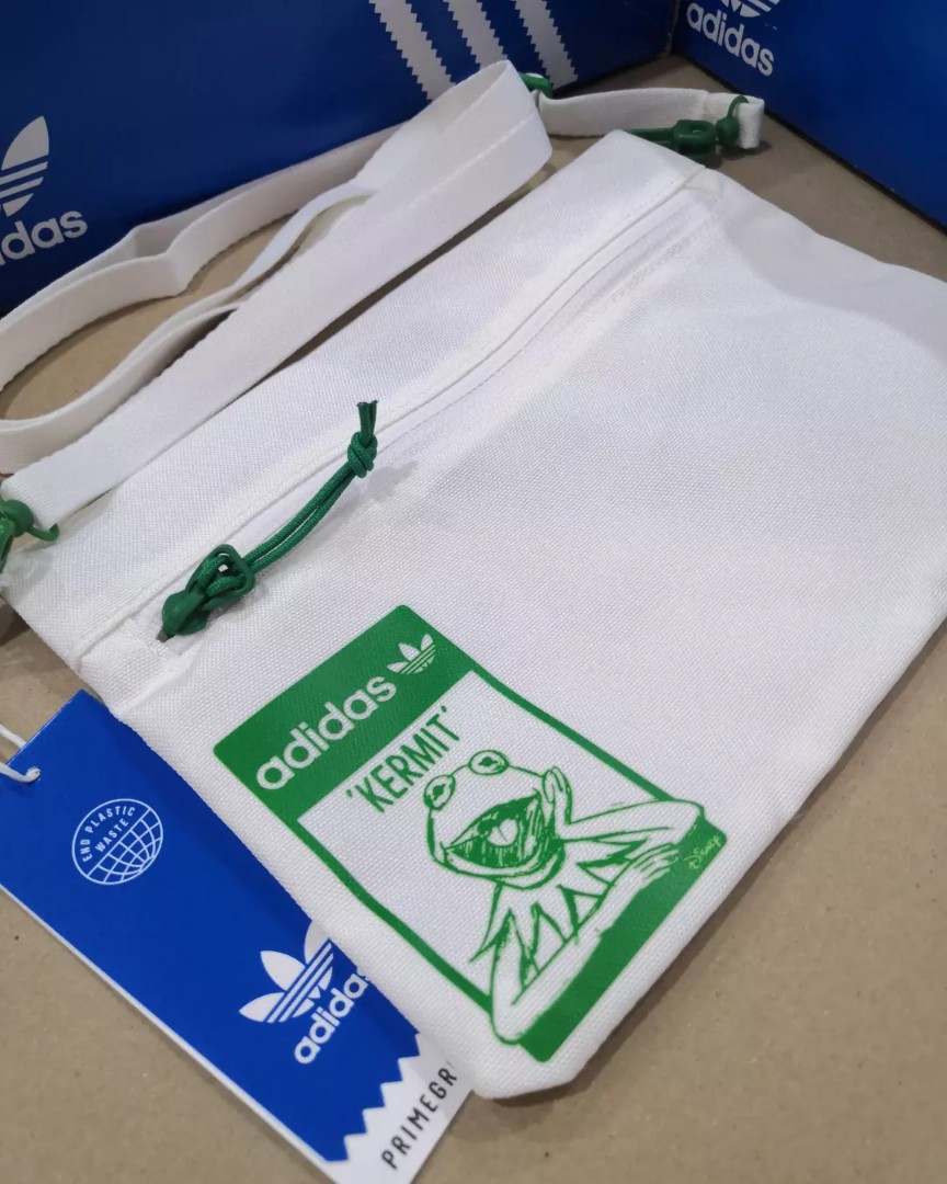 Adidas kermit pouch
