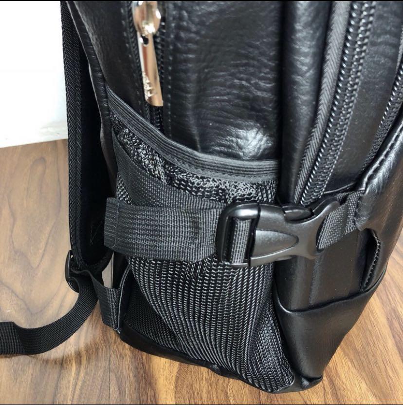 Adidas Leather Backpack, Men's Fashion, Bags, Backpacks on Carousell