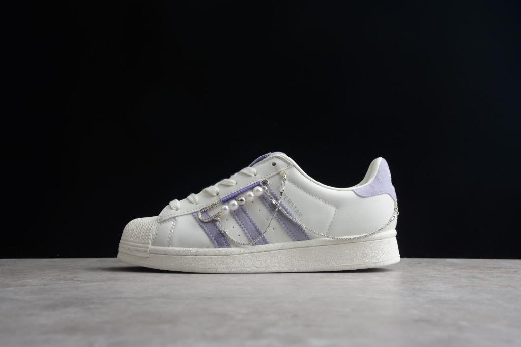 Womens adidas superstar iridescent pearl store