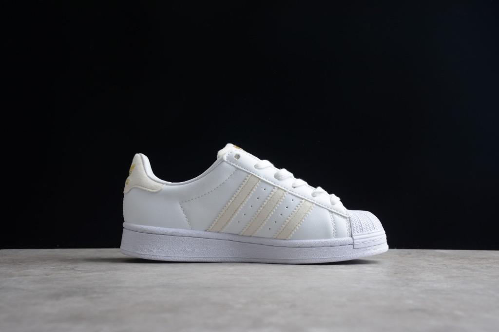 Adidas Superstar Cloud White Off White Gold Metallic GZ3386 women