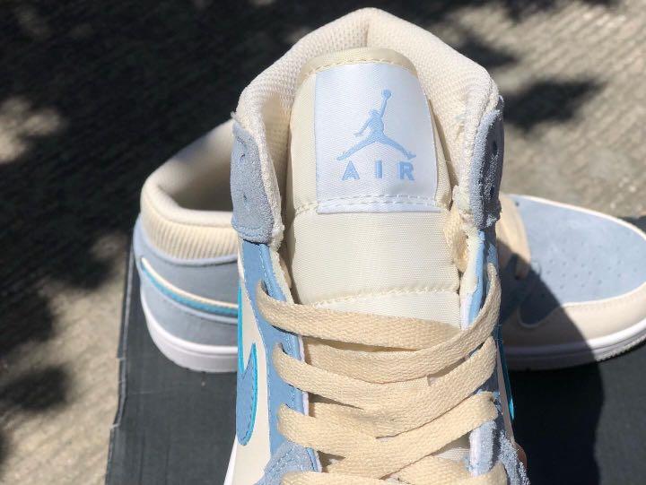 air jordan sail light blue