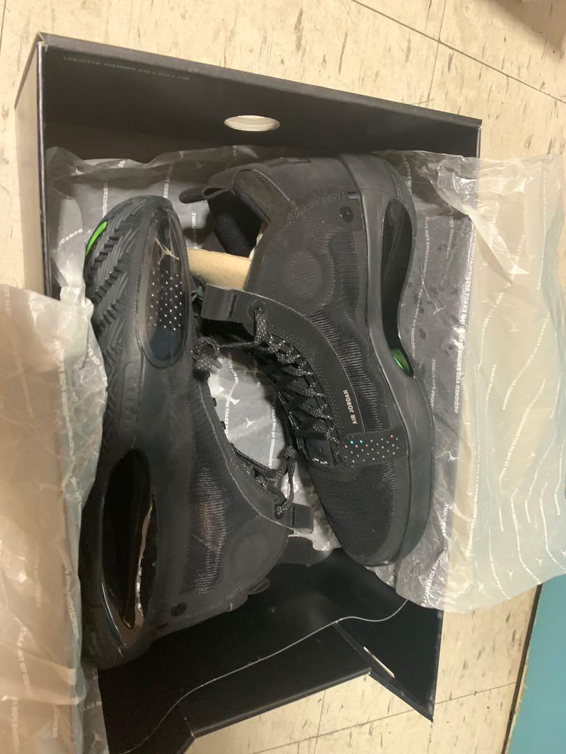 Air Jordan 34 Black Cat, Men's Fashion 