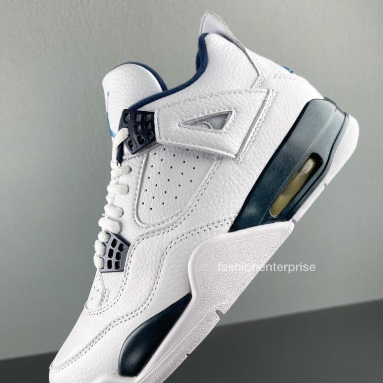 Air Jordan 4 Legend Blue, Men's Fashion, Footwear, Sneakers on Carousell