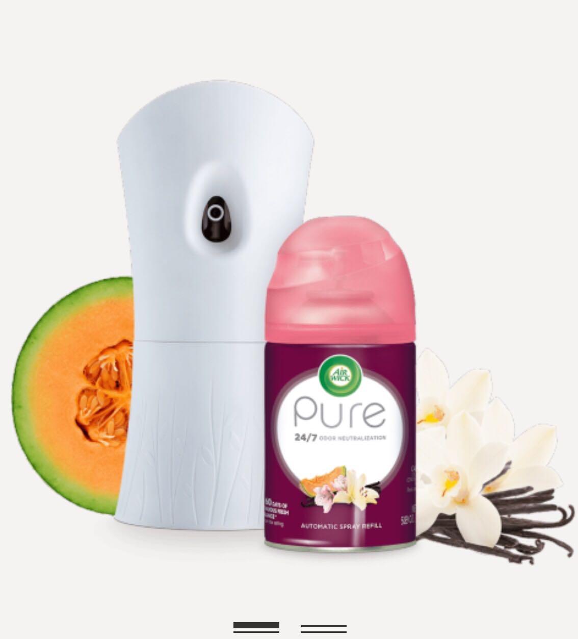 Air Wick Freshmatic Automatic Fragrance Spray / Air Refresher / Cherry