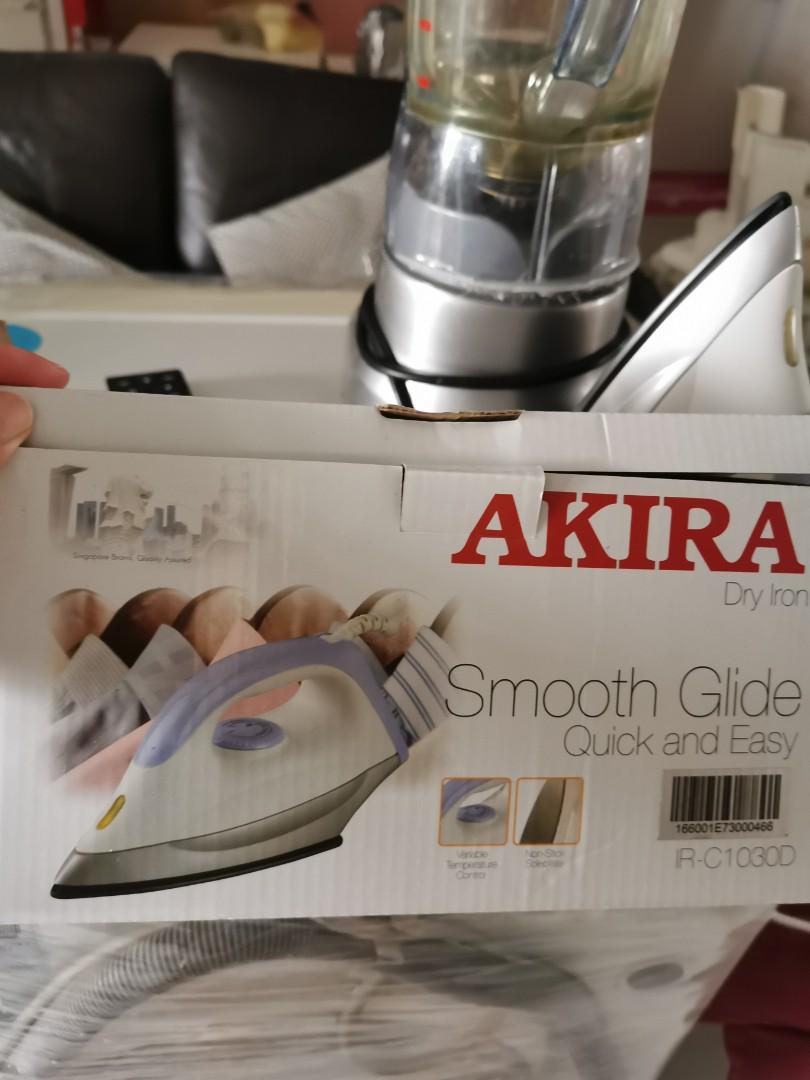 Akira iron. Not steaming one, TV & Home Appliances, Irons & Steamers on