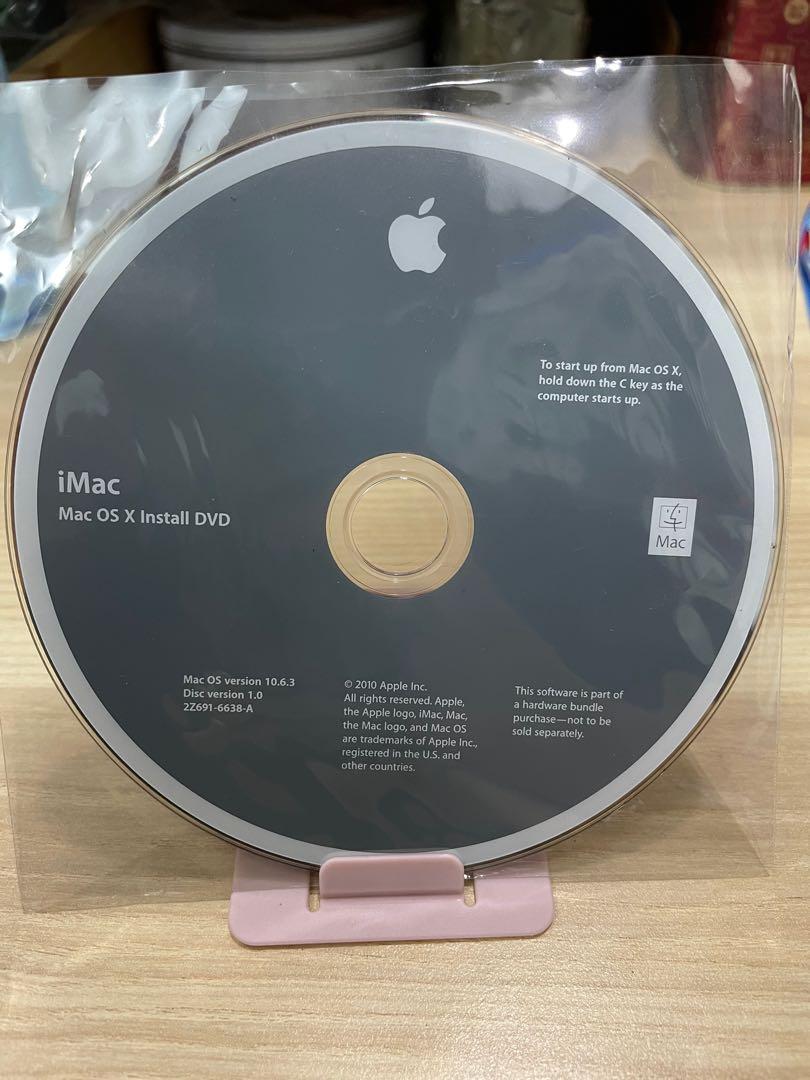 Apple Mac OSX DVD install