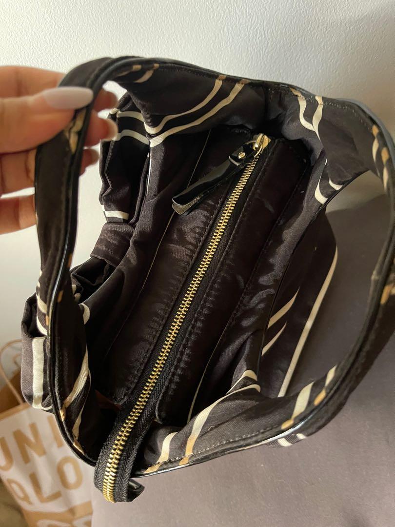 Auth Kate Spade Handbag (Category: Luxury Bags & Wallets) located in Taguig. Submitted by jilll18 (Listing ID 1145458838, Image 2). Description: Very cute ribbon kate spade bag ! Only used this twice outside :) perf for outfits !.