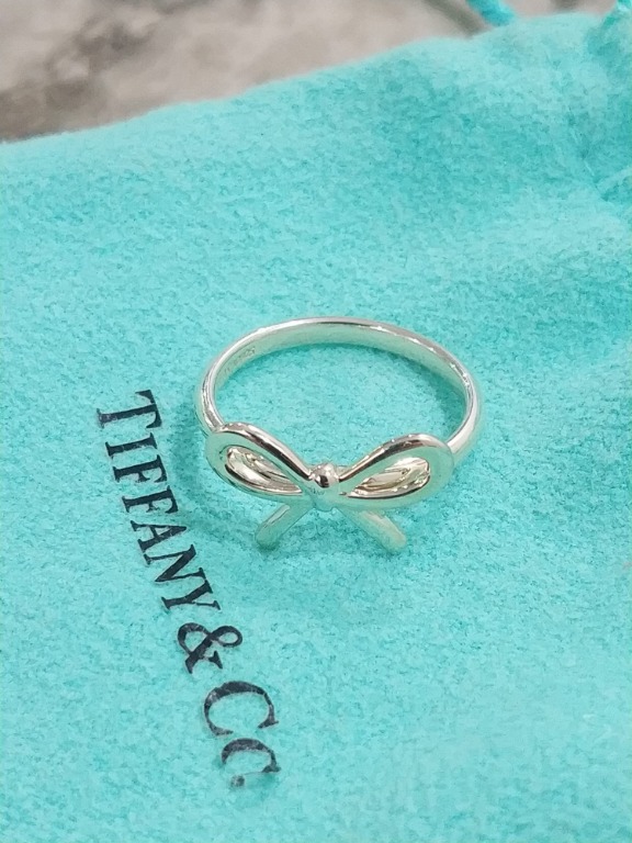 Tiffany bow ring deals