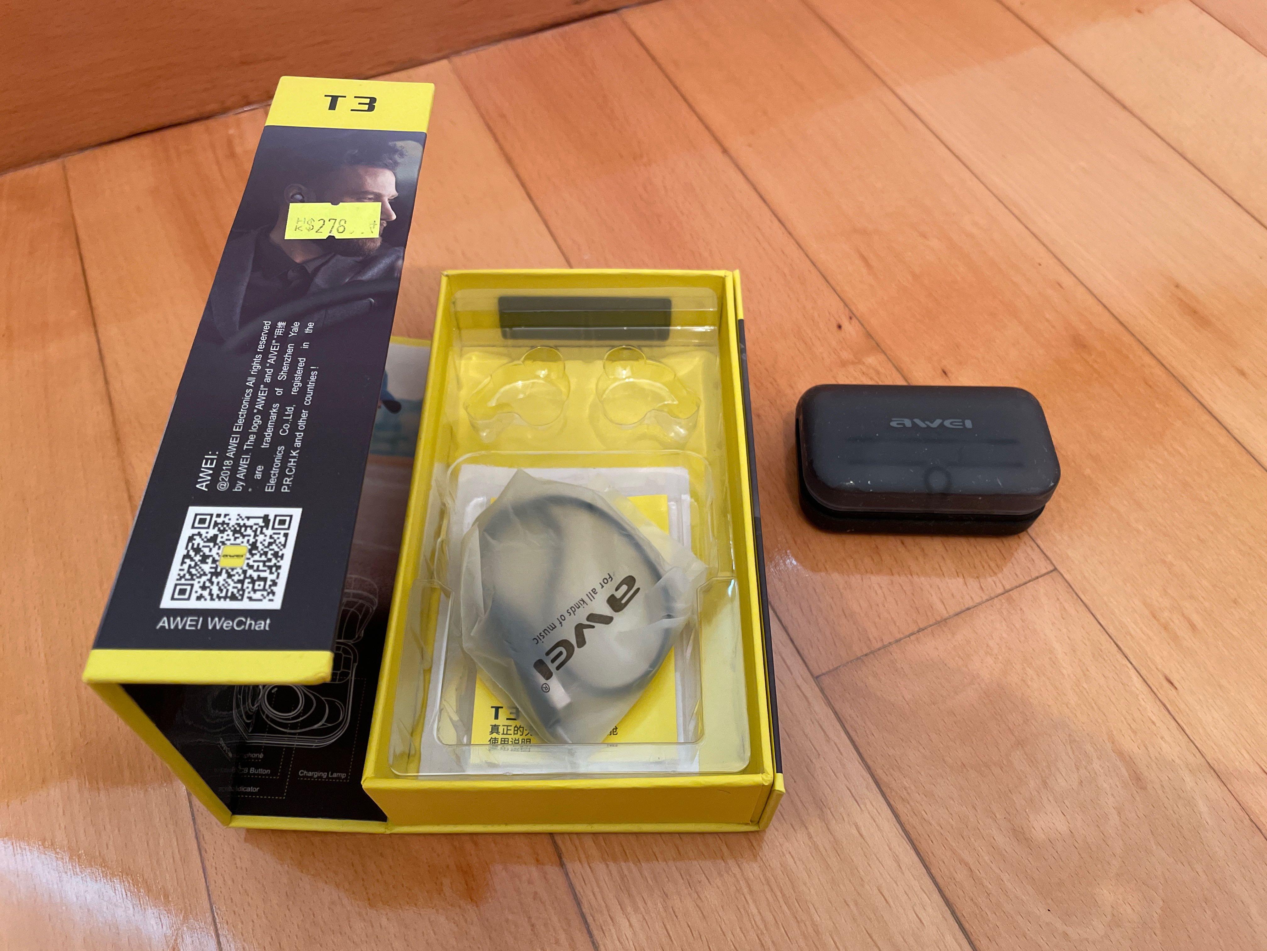 Awei t3 hotsell true wireless earbuds