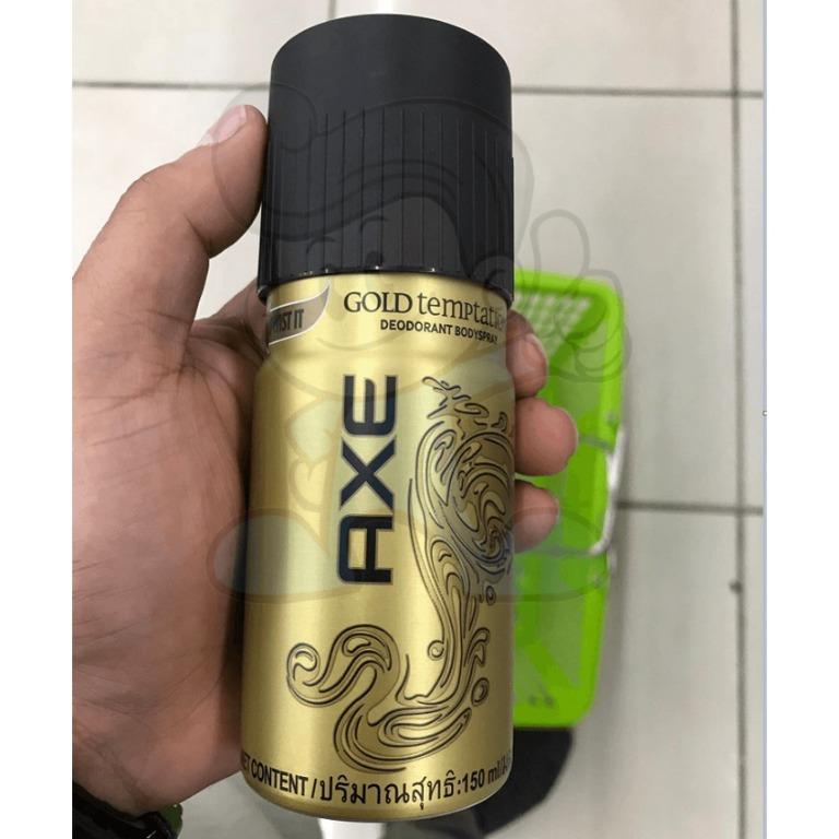 Axe Body Spray Gold Temptation 150ml, Beauty & Personal Care, Fragrance