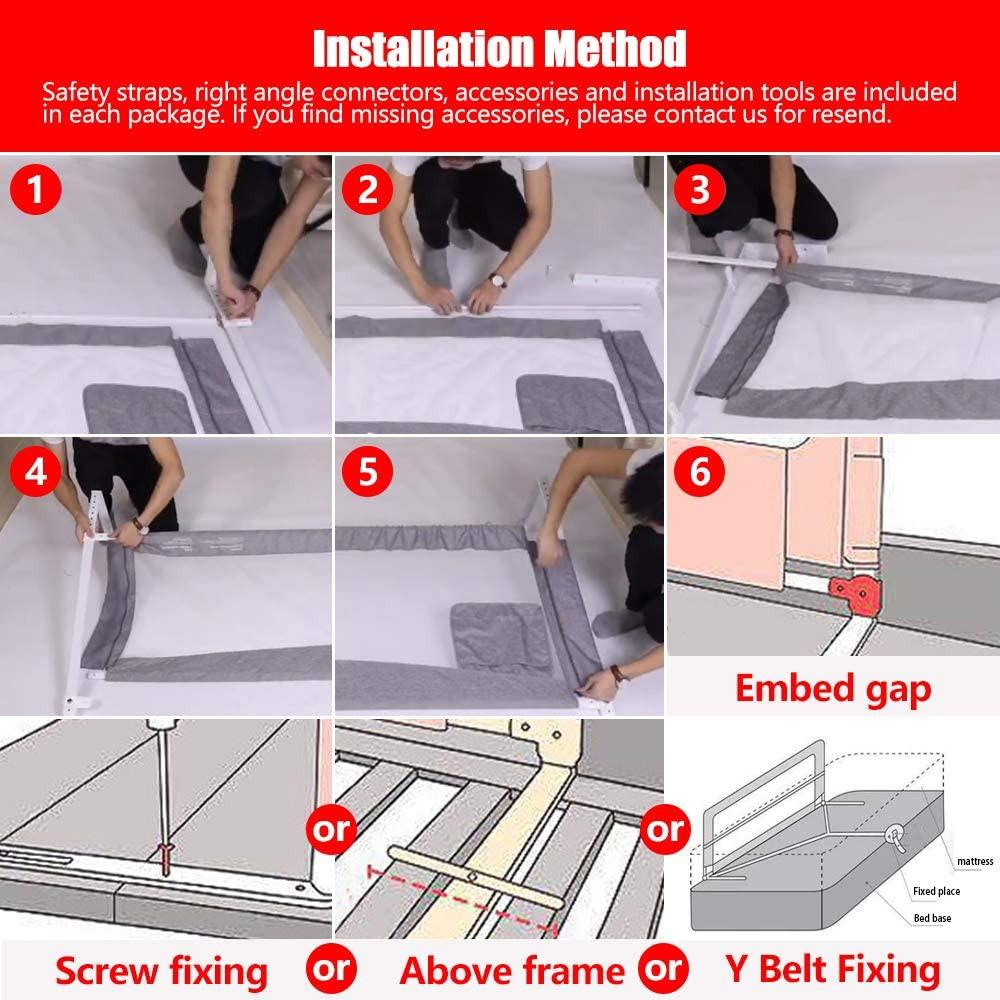 Baby guard Extra Long bed rail, Babies & Kids, Baby Nursery & Kids