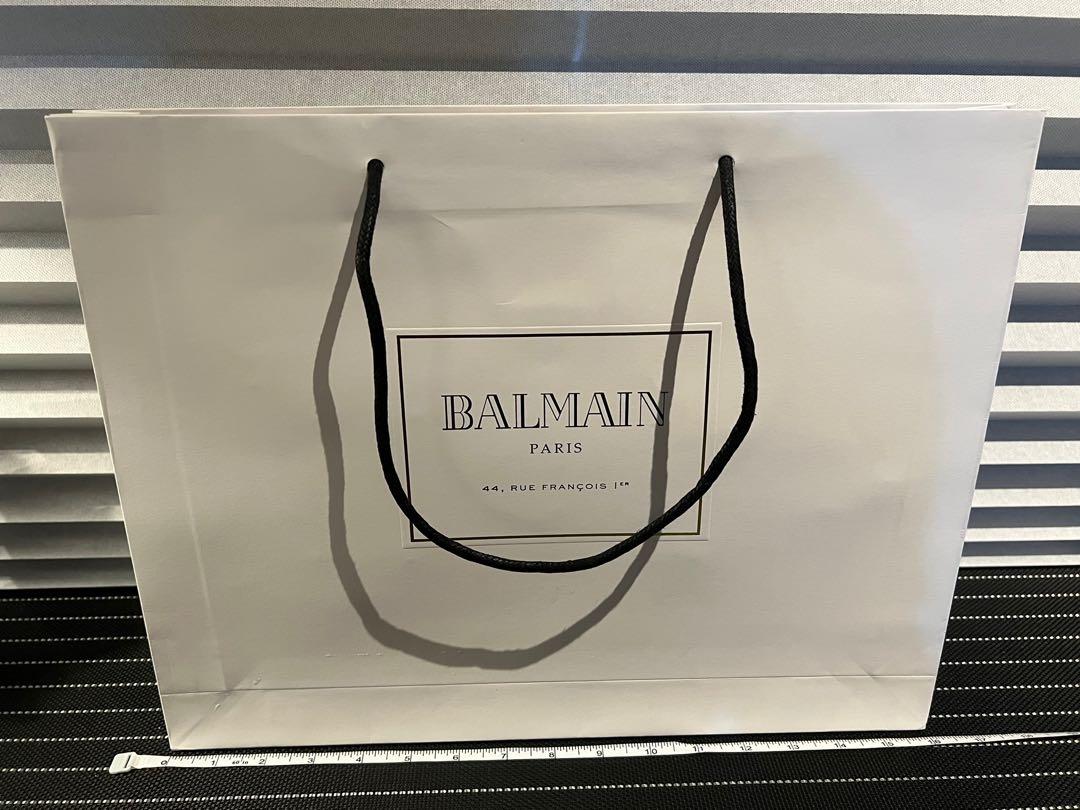 Balmain shop paper bag