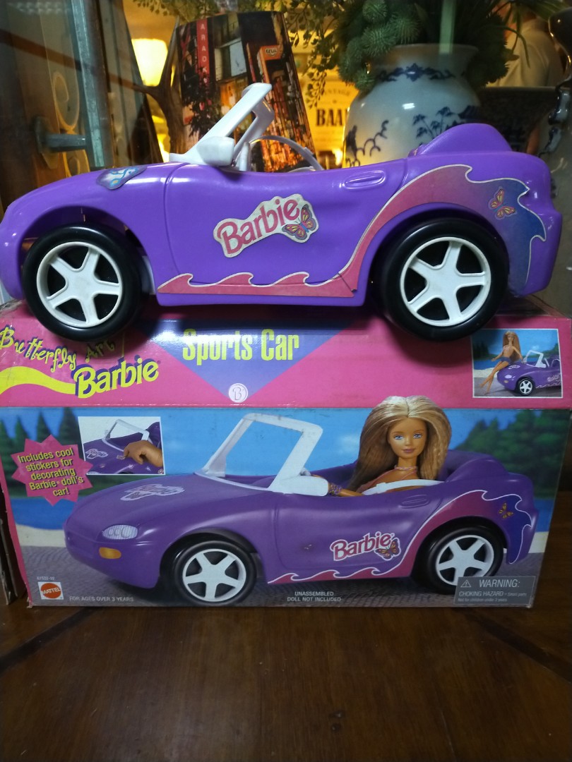 Barbie Sports Car & Barbie Shampoo, Hobbies & Toys, Memorabilia
