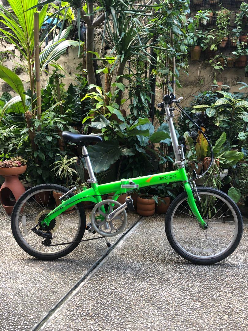 Biceco folding cheap bike