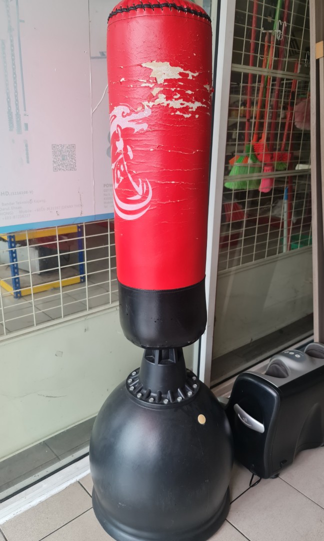 boxing punching bag, Home & Furniture, Home Décor on Carousell